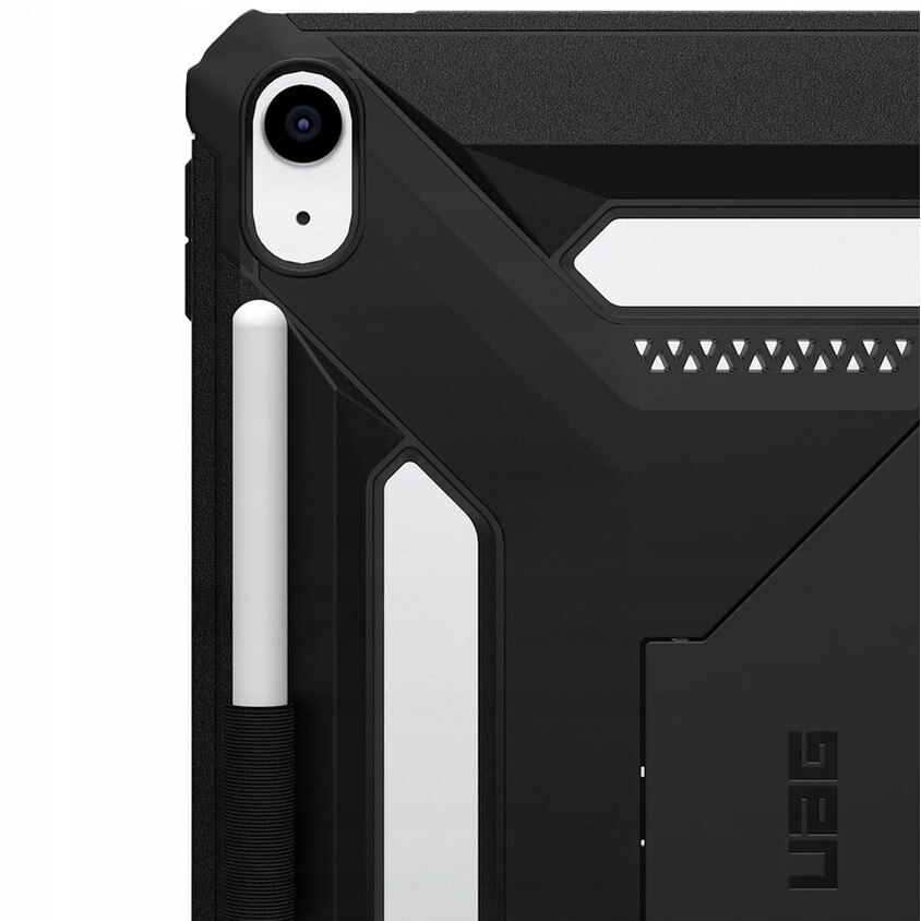 Husa tableta Urban Armor Gear Scout Plus, pentru Apple iPad 11" si 10,9", TPU, neagra, cu suport integrat