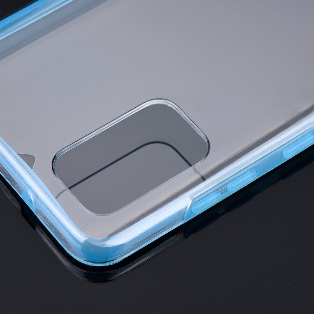 Husa 360 Full Cover Forcell pentru Samsung Galaxy A51, Protectie Fata Spate, Blue