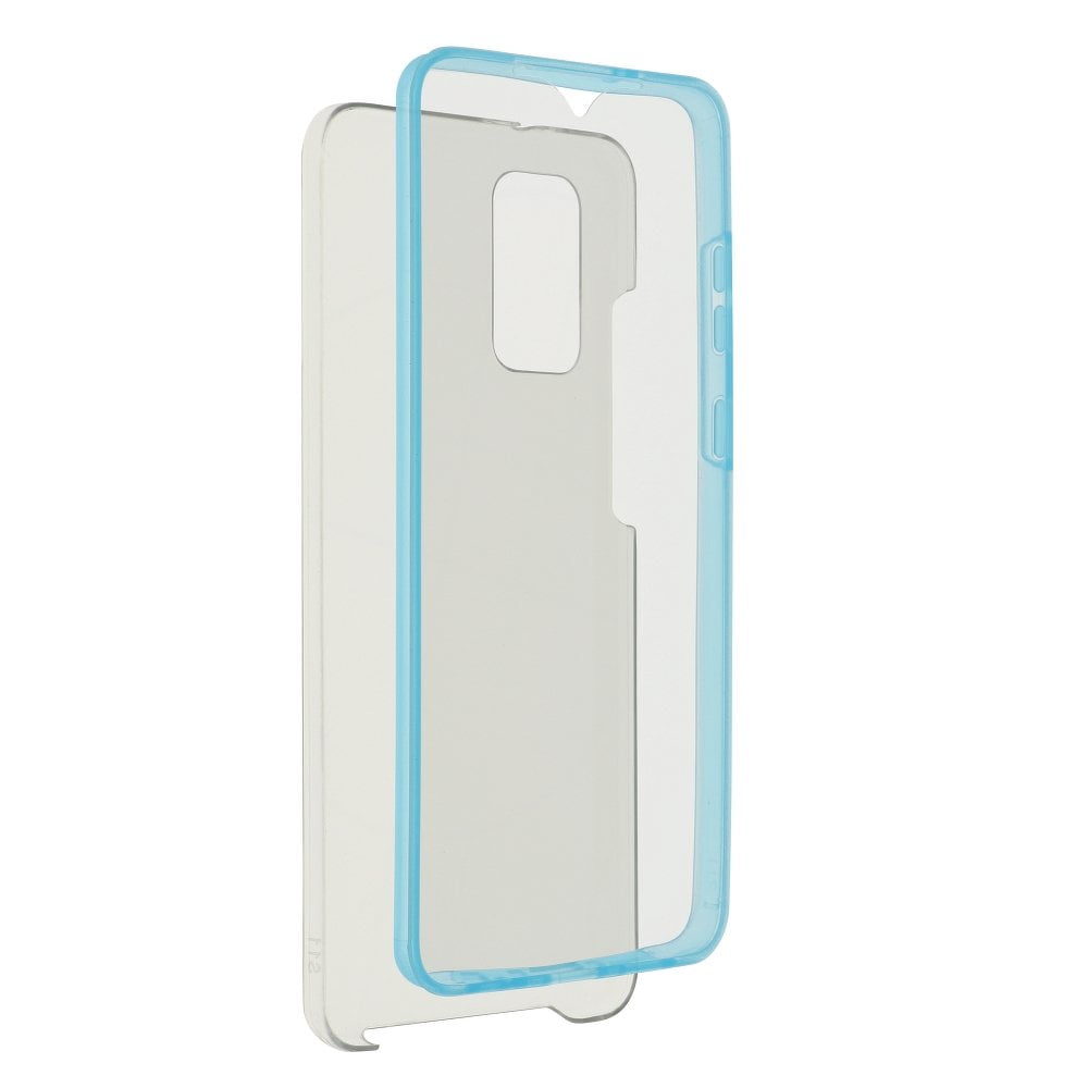 Husa 360 Full Cover Forcell pentru Samsung Galaxy A51, Protectie Fata Spate, Blue