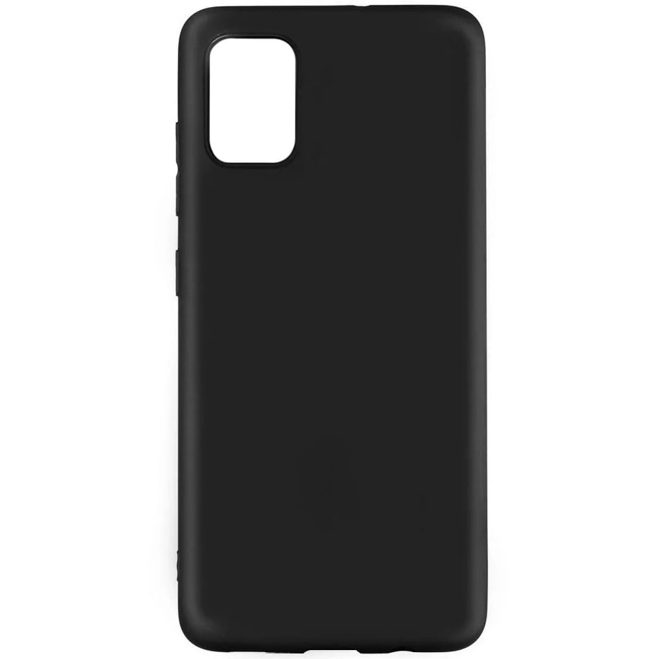 Husa Silicon Soft pentru Samsung Galaxy A51, Black