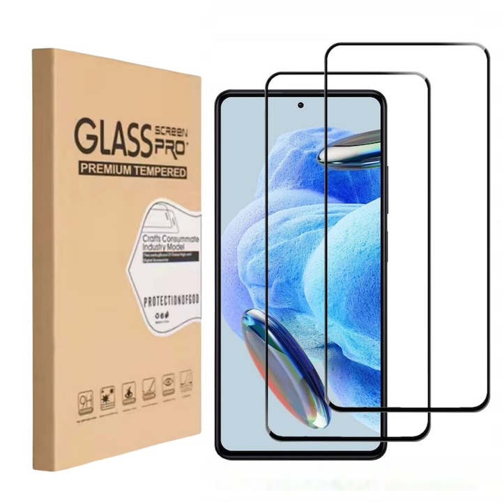Set 3 Folie de protectie ecran exterior din sticla pentru Motorola Edge S30, Ultra HD, Anti Zgarieturi, Anti Socuri, Vanaxalife®