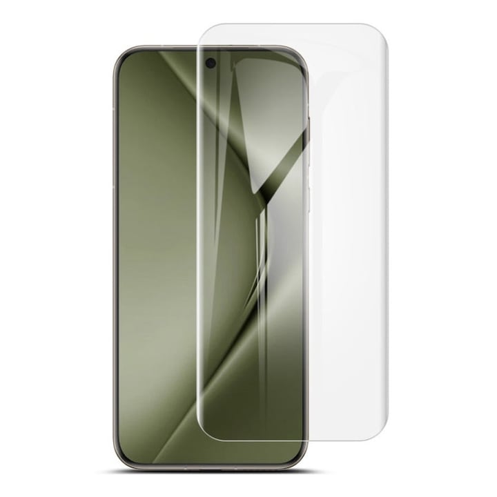 Folie Silicon Ecran pentru Huawei Nova 13 Pro, Silicon Hydrogel Regenerabil, Flexible Hydro-Crystal, Protectie Completa, Full Glue, Instalare usoara, Set complet pentru Instalare