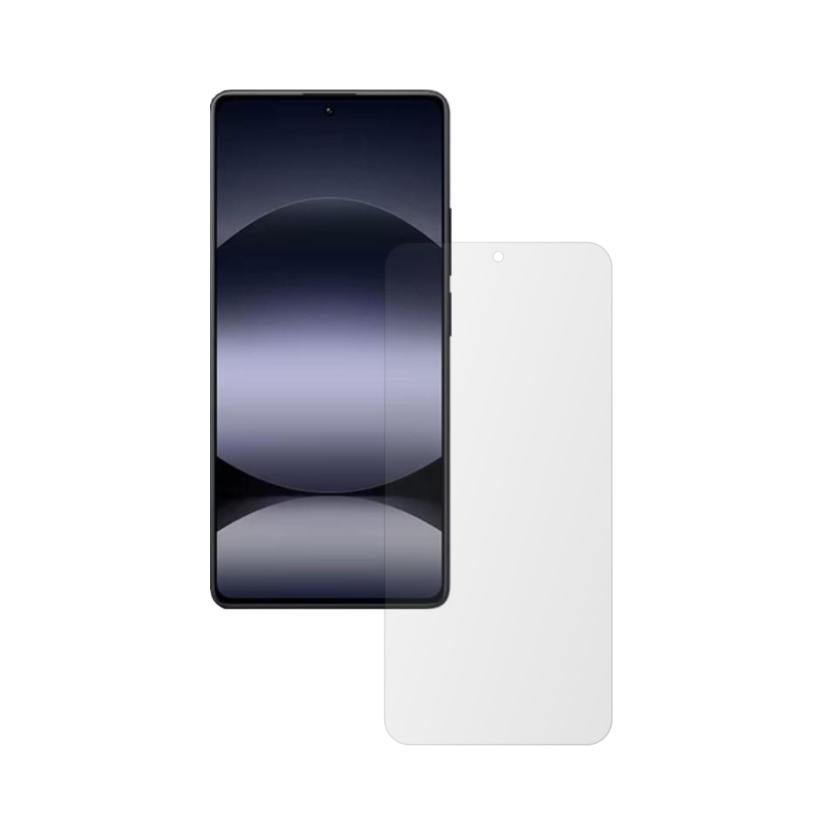 Folie Protectie Ecran Folie24, pentru Xiaomi Redmi Note 14S, 1X Ultra-Clear cu Acoperire Case-Friendly ( Compatibile cu Carcasa ), Adeziva, Flexibila cu Auto Regenerare