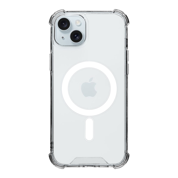 Husa de protectie Cover Hard Tactical MagForce Pylo pentru iPhone 15 Plus, Transparent