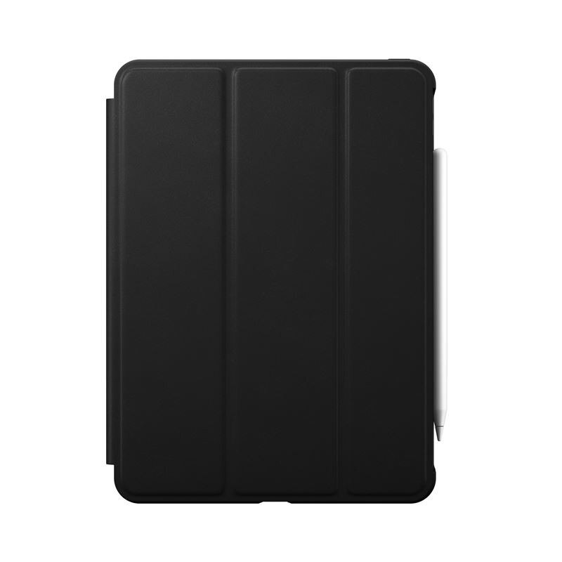 Husa iPad Pro 12.9" 18/20 Nomad Rugged Folio Din Piele Naturala Premium Horween - negru