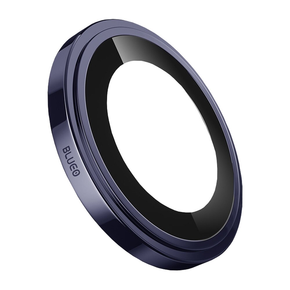 Folie pentru iPhone 17 Pro / iPhone 17 Pro Max - Blueo Sapphire Crystal Original Lens Glass - Dark Blue