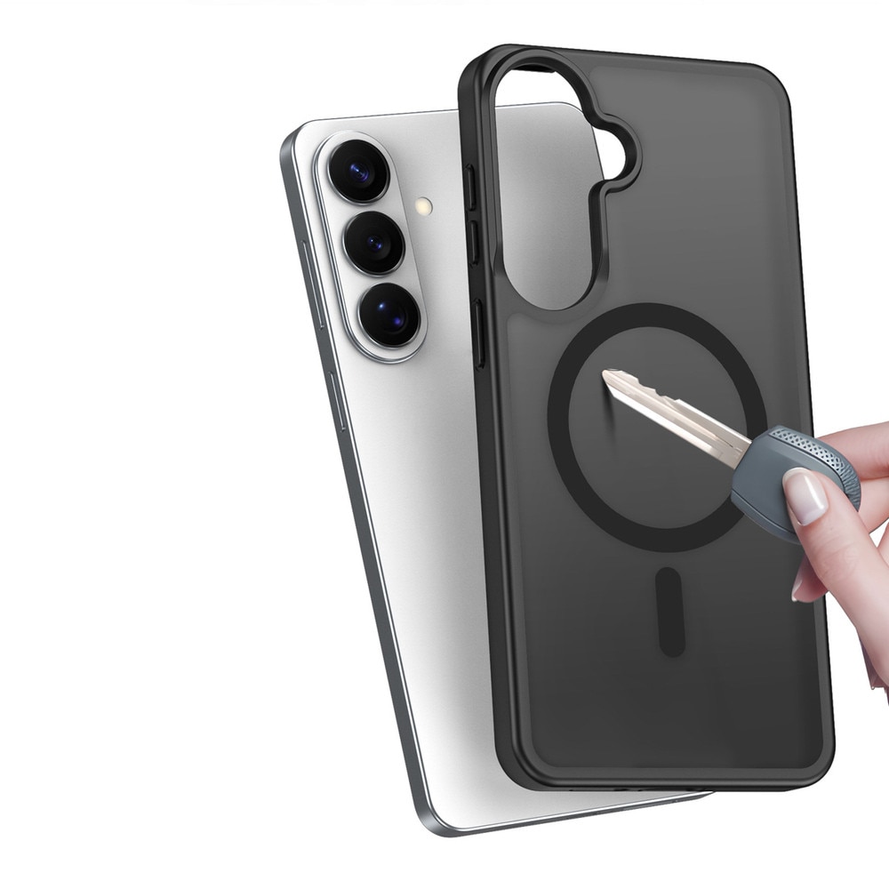 Carcasa Dux Ducis Yind cu MagSafe compatibila cu Samsung Galaxy S26, Negru