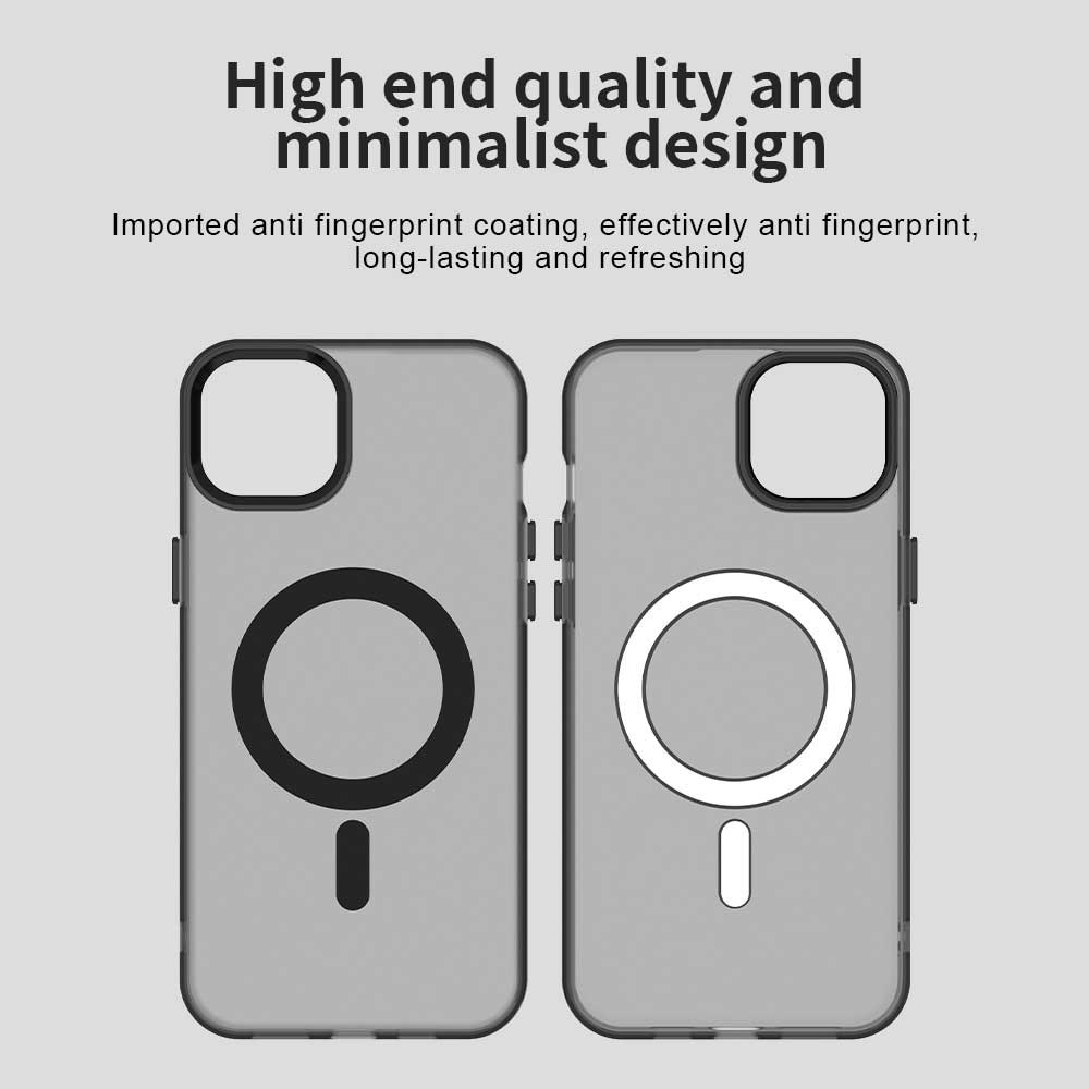 Husă Candy Case pentru iPhone 15, Negru, material TPU/Policarbonat, design minimalist