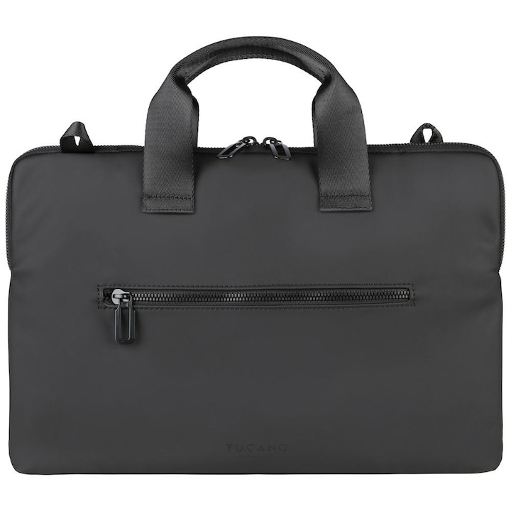 Geanta laptop Tucano Gommo compatibila cu laptop 15.6 inch / MacBook Pro 16 inch, Negru