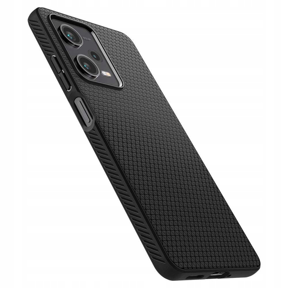 Carcasa Spigen Liquid Air compatibila cu Xiaomi Redmi Note 12 Pro / Poco X5 Pro 5G Matte Black