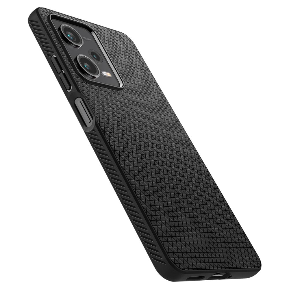 Carcasa Spigen Liquid Air compatibila cu Xiaomi Redmi Note 12 Pro / Poco X5 Pro 5G Matte Black