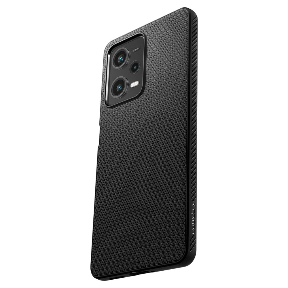 Carcasa Spigen Liquid Air compatibila cu Xiaomi Redmi Note 12 Pro / Poco X5 Pro 5G Matte Black