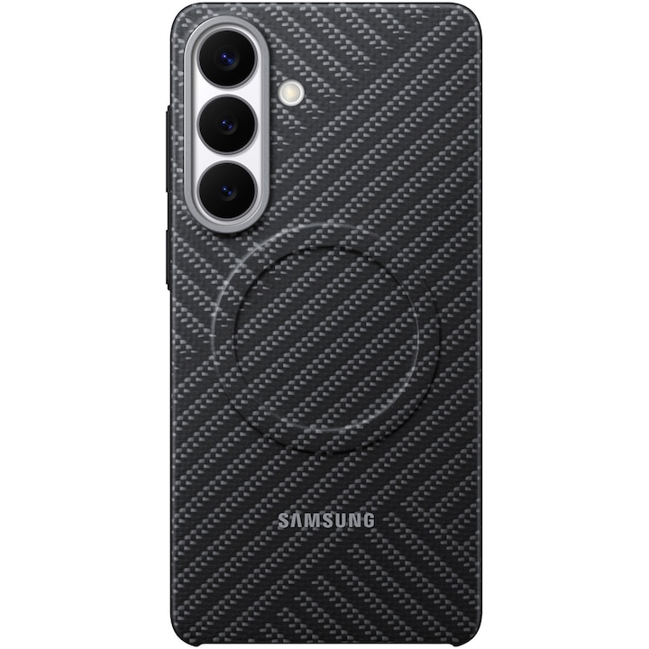 Husa de protectie Samsung pentru Galaxy S26+, Carbon Magnet, Gray