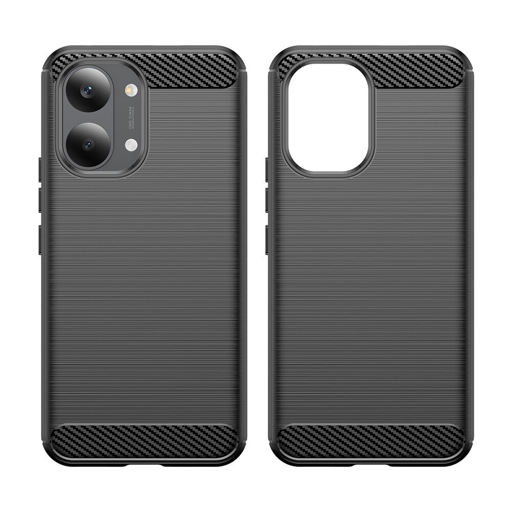 Husa pentru Xiaomi Poco X8 Pro Max Daden Carbon Flexibila Antisoc, Hybrid Antisoc, Negru