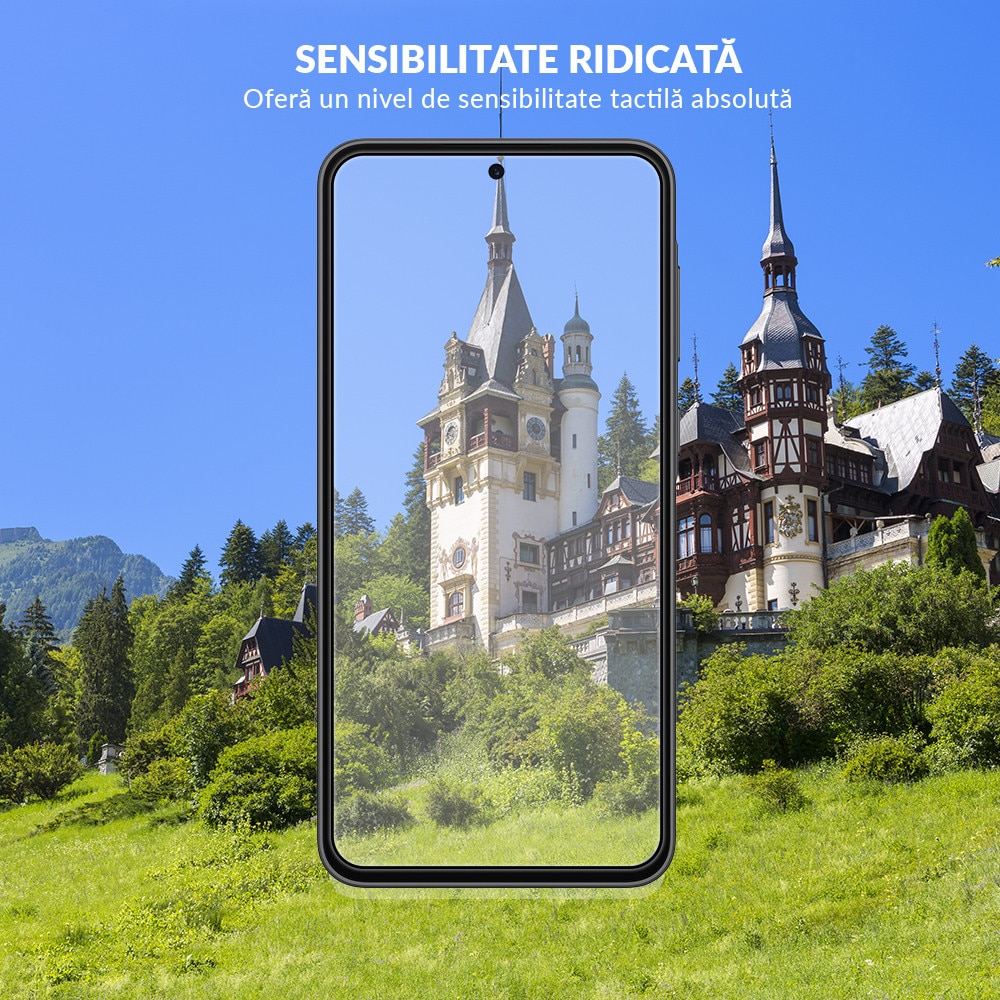 Folie Sticla Dr.Shield, Compatibil Samsung Galaxy A27, Full Glue, Protectie Profesionala 2.5D
