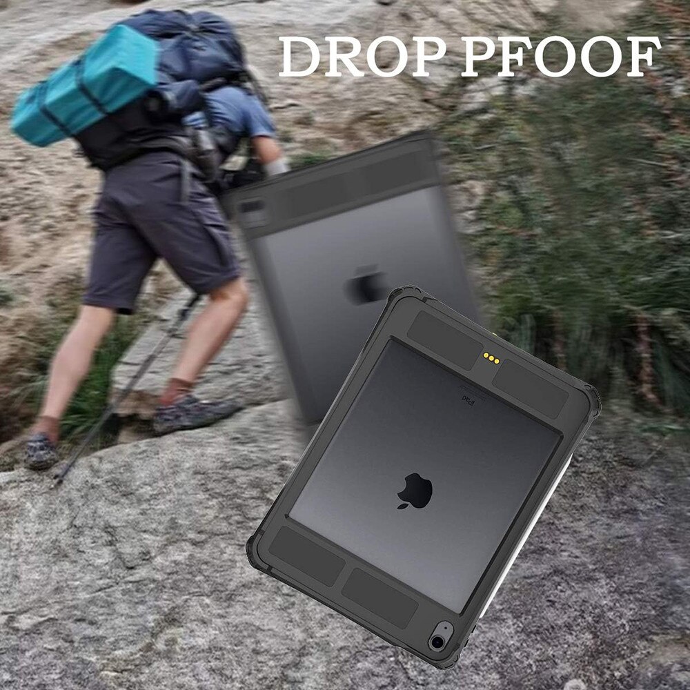 Husa Protectie pentru iPad Air 4 2020/Air 5 2022, B61, Lexgard, Deep Dark