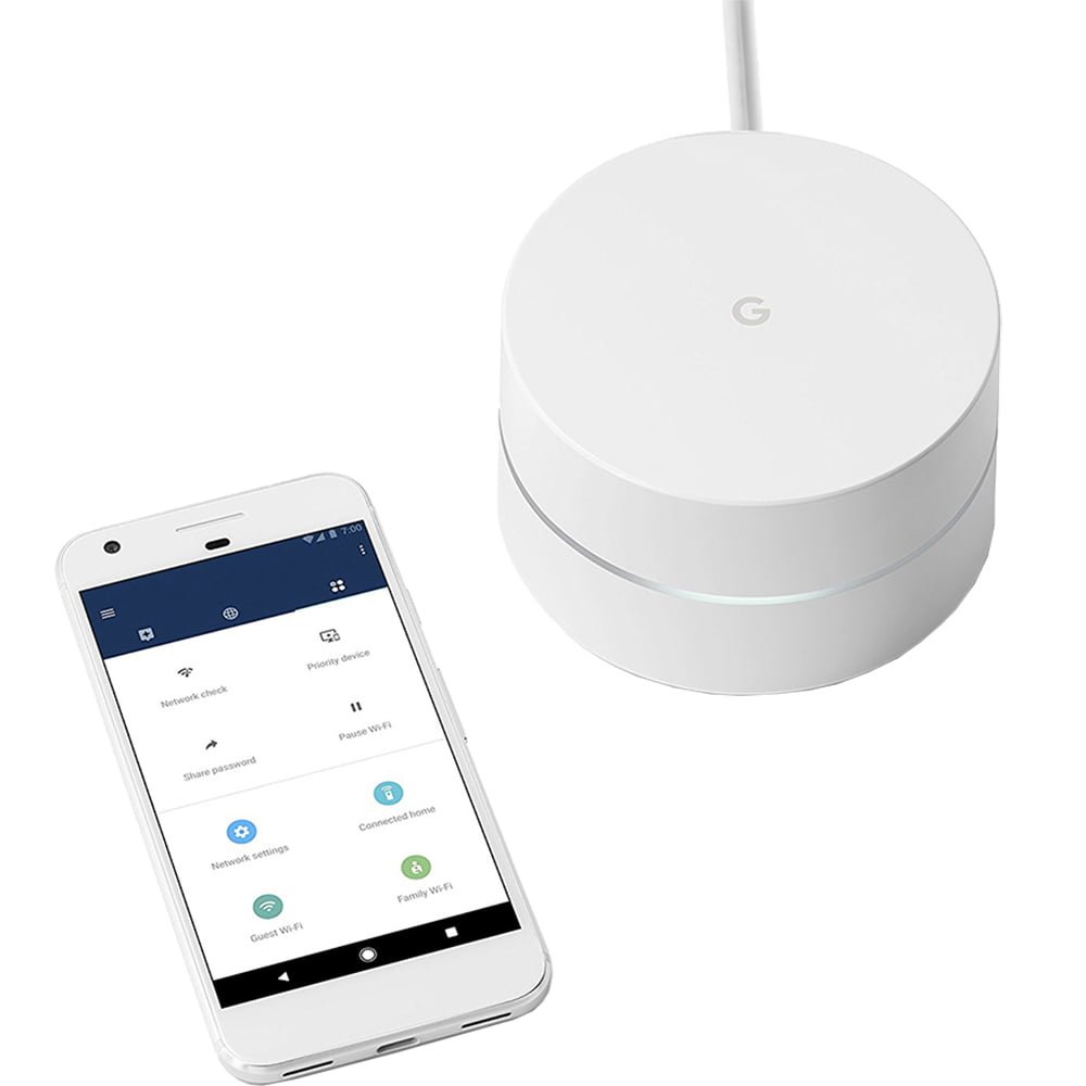 Router Google Wifi, Home Solution, AC1200, White