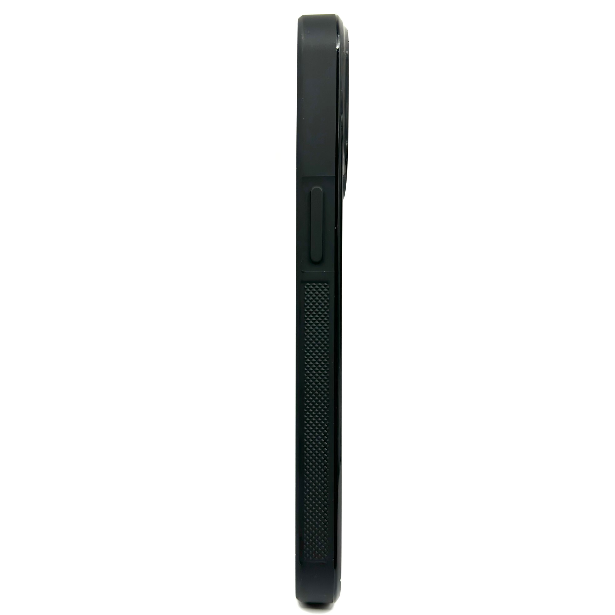 Husa ELENCASE pentru iPhone 13 Pro Max, Laterale Soft Grip TPU si Spate Hard PC, Slim, Margini Ridicate pentru Protectia Ecranului si a Camerelor, Glam Blue