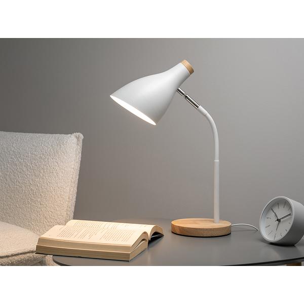 Lampa de birou Tracer Scandi, 40 W, Soclu E27 (Alb)