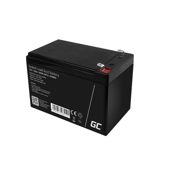 Acumulator stationar AGM 12V 10Ah VRLA plum acid baterie fara mentenanta UPS sisteme de alimentare Green Cell