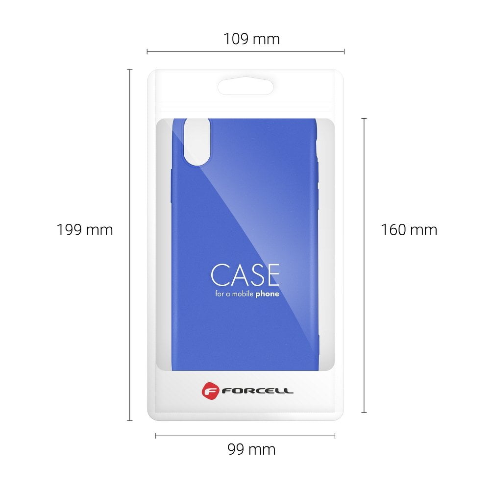 Husa Silicon Forcell Lite pentru Samsung Galaxy A51, Blue