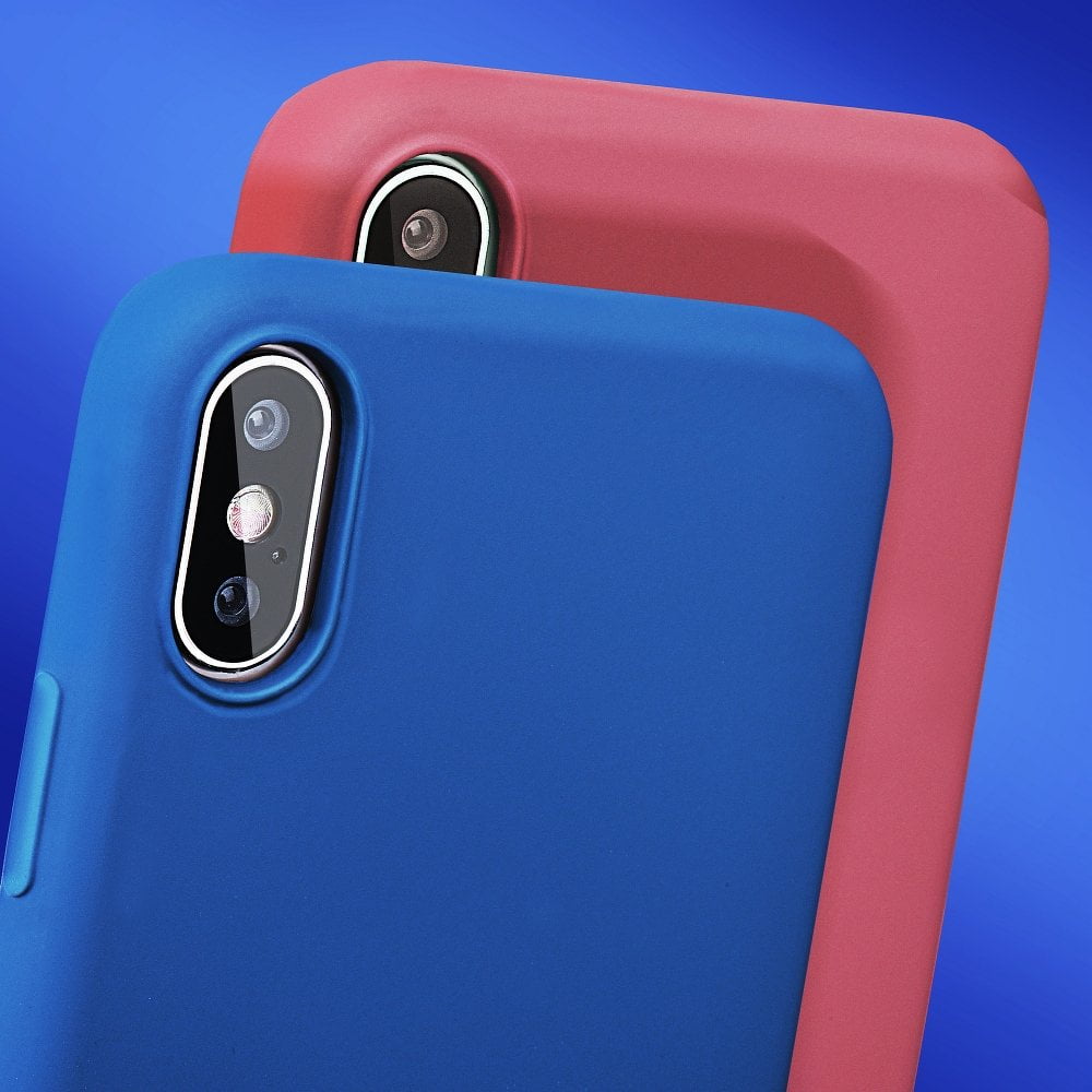 Husa Silicon Forcell Lite pentru Samsung Galaxy A51, Blue
