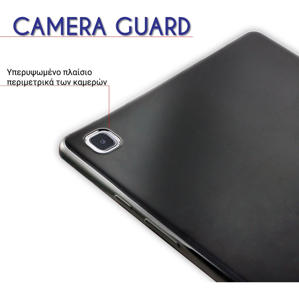 Carcasa Rotativa pentru Tableta Lenovo Tab M9 9.0", Volte-Tel, Neagra, din Derma, cu Stand 2 pozitii
