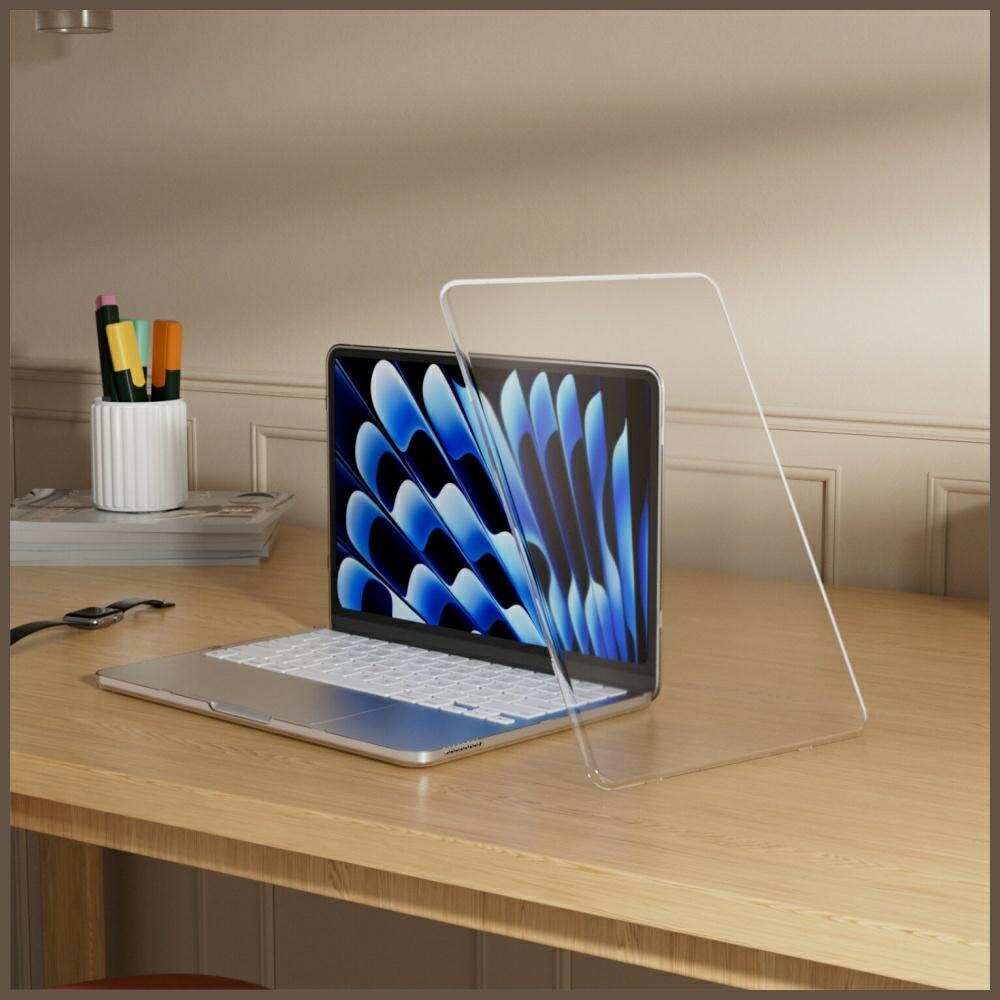 Carcasa laptop 4smarts Shell compatibila cu MacBook Neo 13 inch, Transparent
