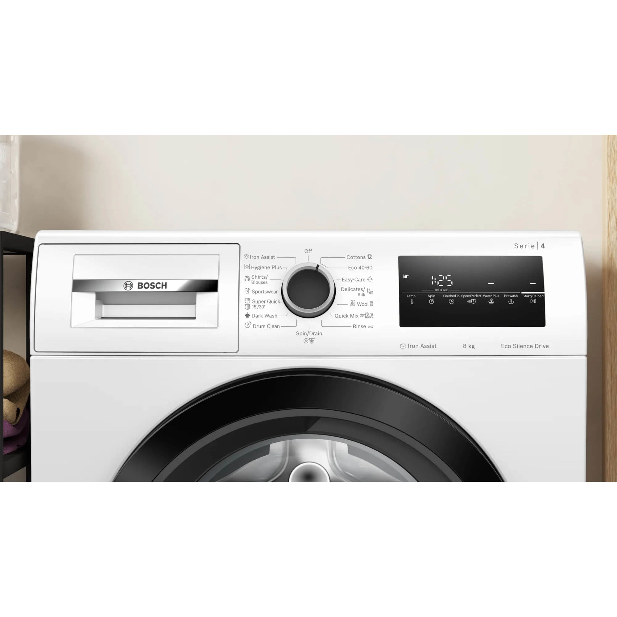 Masina de spalat rufe Bosch WAN28270BY, 1400 RPM, 8 Kg, Clasa A, Alb