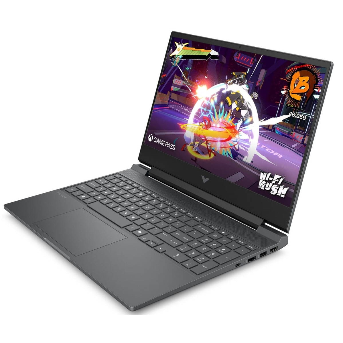 Laptop HP Victus 15 FHD 15.6 inch Intel Core i7-13620H 8GB 512GB SSD RTX 5050 Windows 11 Home Dark Grey