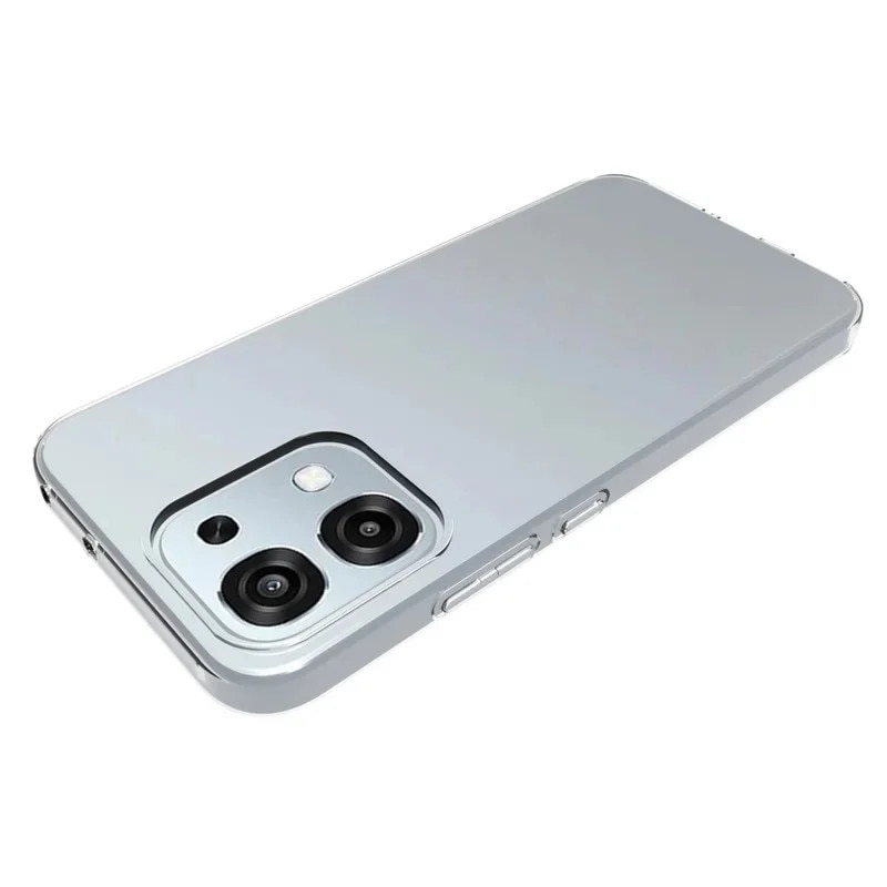 Husa pentru Oppo Reno A6 Pro 4G / A6 Pro 5G, ClearGuard, din silicon transparent, set cu sticker, Transparenta