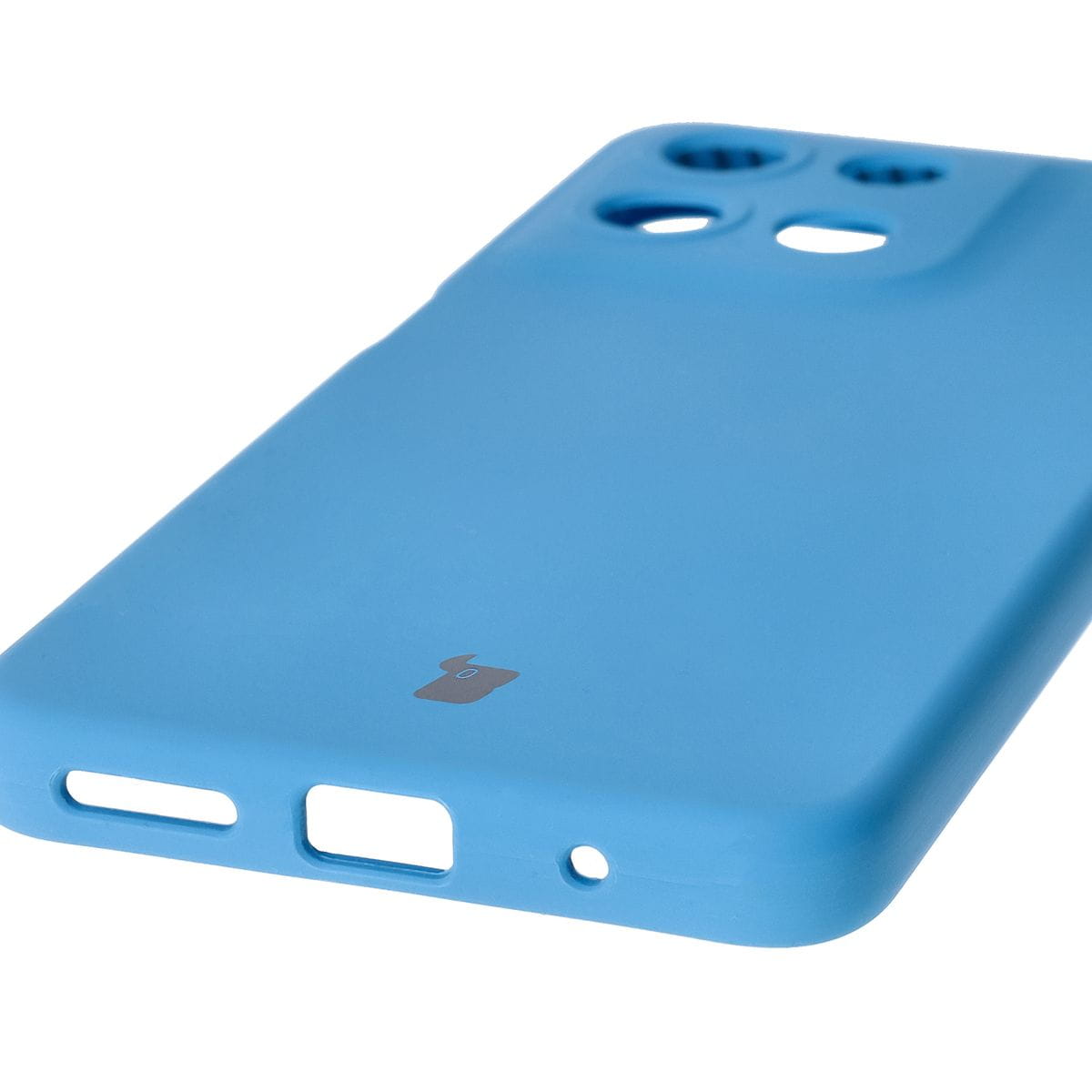 Husa Bizon Soft Case pentru Motorola Moto G15 / G15 Power, albastru