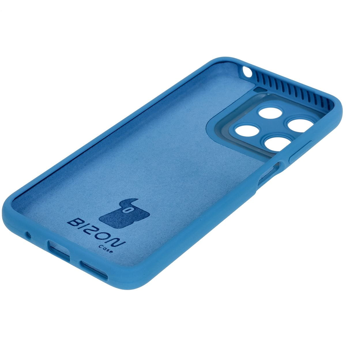 Husa Bizon Soft Case pentru Motorola Moto G15 / G15 Power, albastru