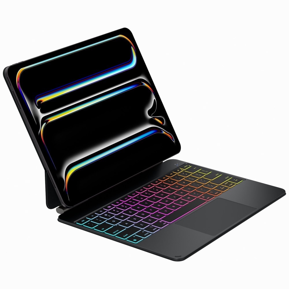 Husa Typecase Edge Pro cu tastatura pentru iPad Air 13 inch negru