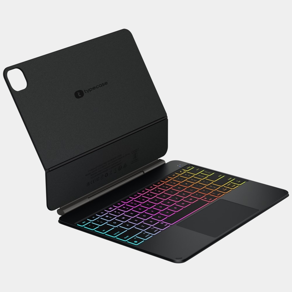 Husa Typecase Edge Pro cu tastatura pentru iPad Air 13 inch negru