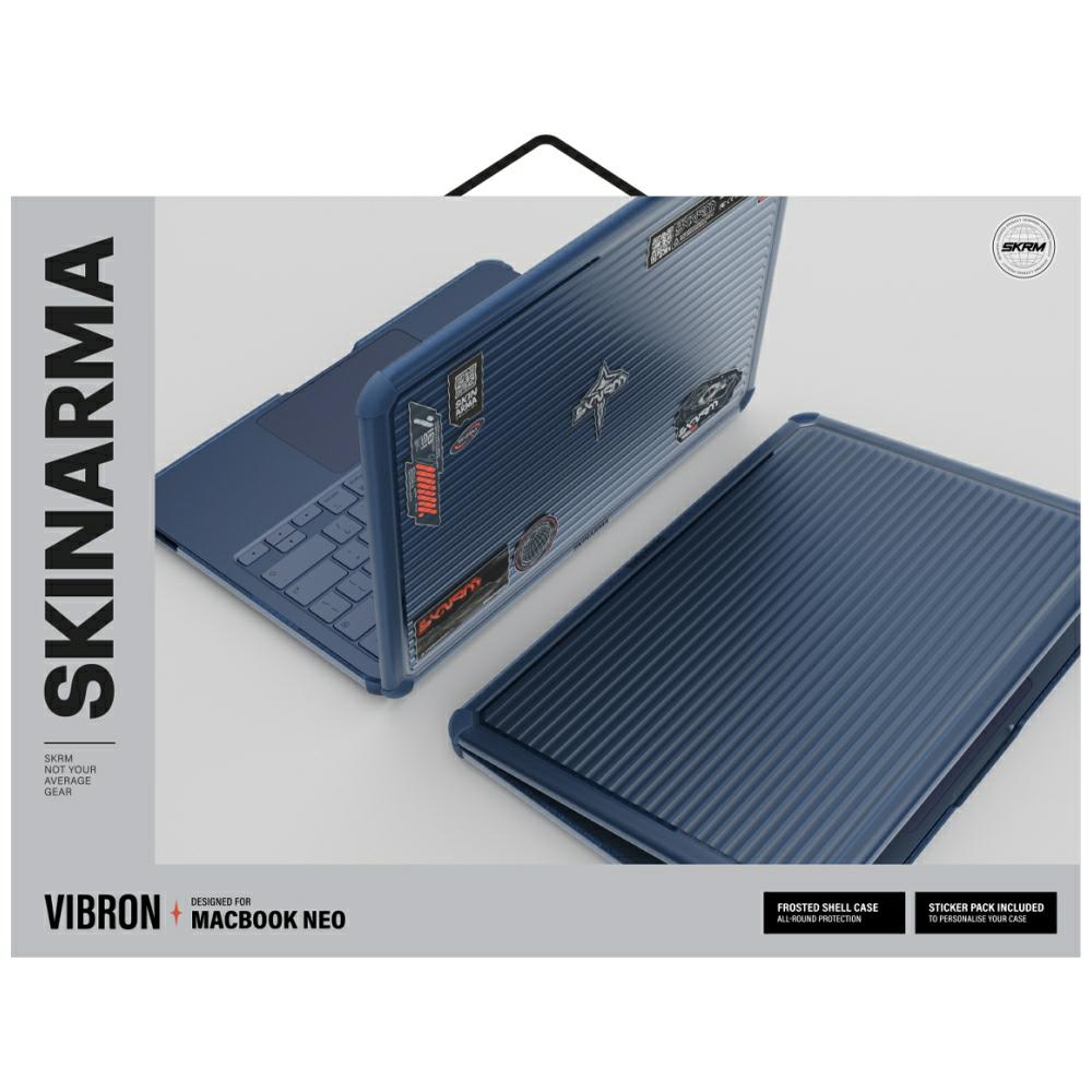 Husa Skinarma Vibron pentru MacBook Neo 13, bleumarin