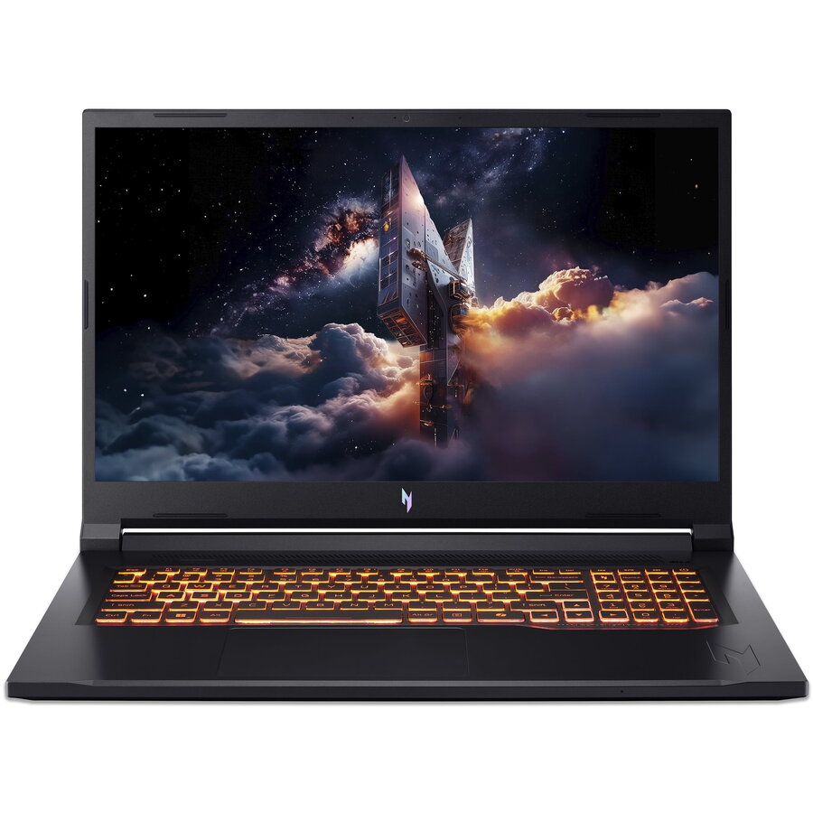 Laptop Acer Nitro V 17 ANV17-41-R27Z, 17.3 inch, QHD IPS, AMD Ryzen AI 7-260H, 32GB RAM, 1TB SSD, Nvidia GeForce RTX 5060 8GB, Windows 11 Home, Negru