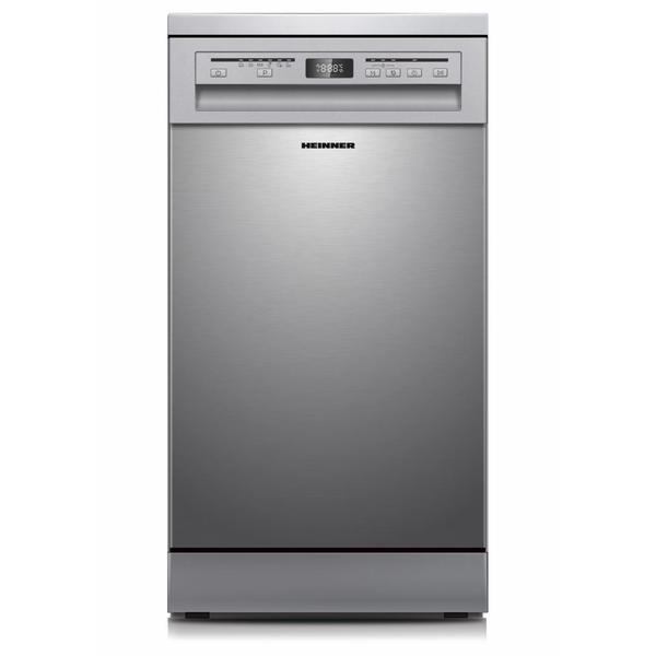 Masina de spalat vase HEINNER HDW-FSM45609DXE++, 9 seturi, Clasa E, 6 programe (Inox)