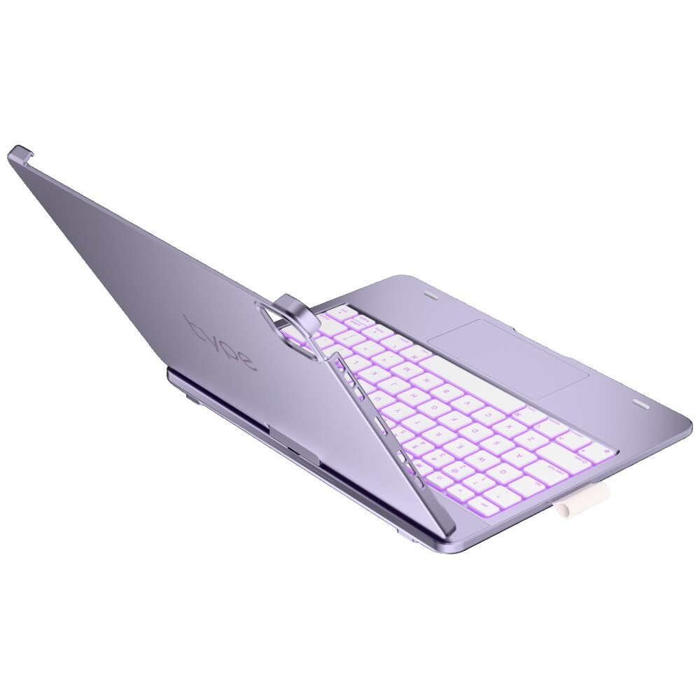 Husa tableta Typecase Flexbook Touch cu tastatura violet 11inch