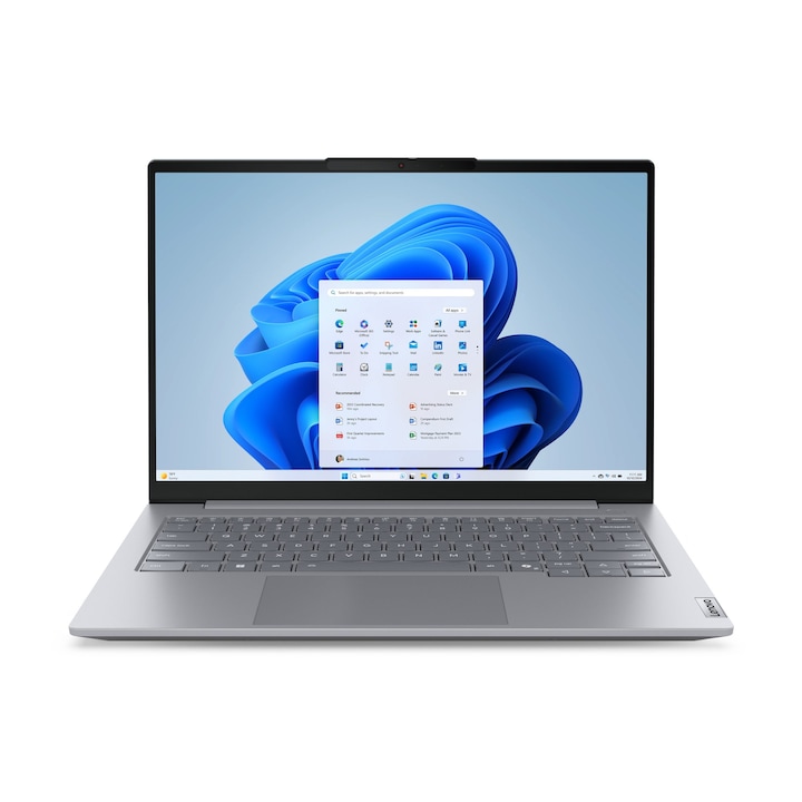 Laptop Lenovo ThinkBook 14 G8 IRL, Intel Core 7 240H, 14" WUXGA 1920 x 1200, 16 GB DDR5-SDRAM, 512 GB SSD, Wi-Fi 6, Windows 11 Pro, Gri