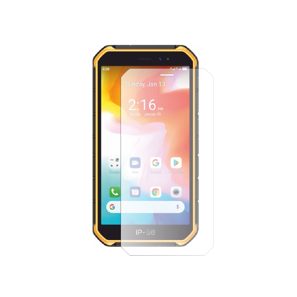 Folie Protectie Pentru Ulefone Armor X7, Rezistenta 9H, Full Glue, Montare usoara, Transparenta