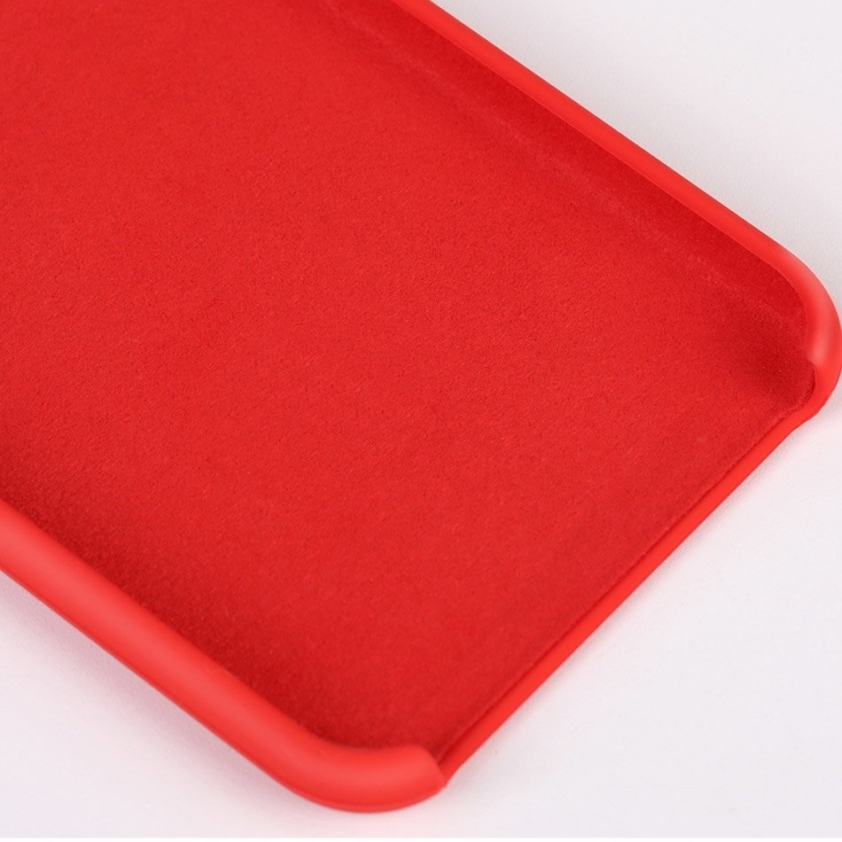 Husa din Silicon Soft Touch pentru Samsung Galaxy S21 Ultra 6.8", Rosu