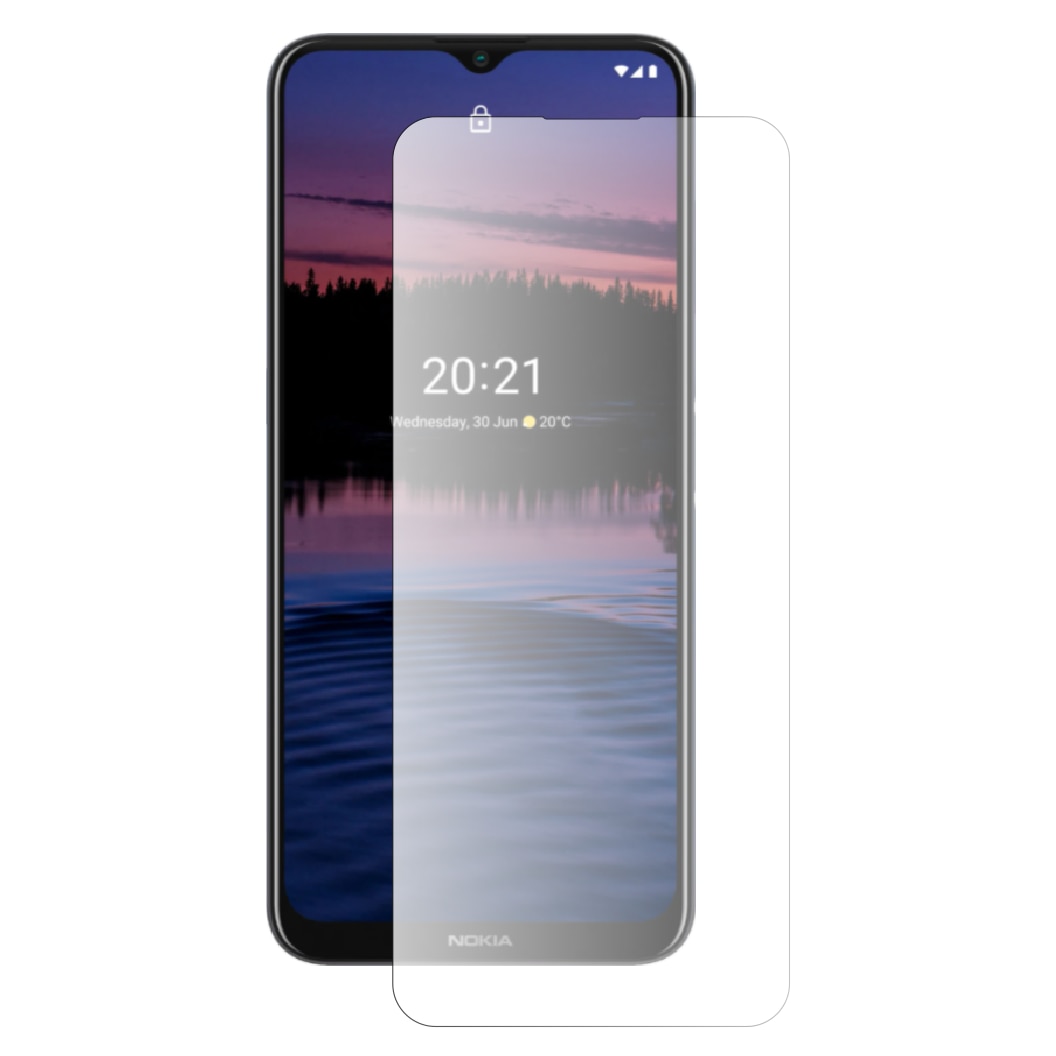 Folie Protectie Pentru Nokia G20, Rezistenta 9H, Full Glue, Montare usoara, Transparenta