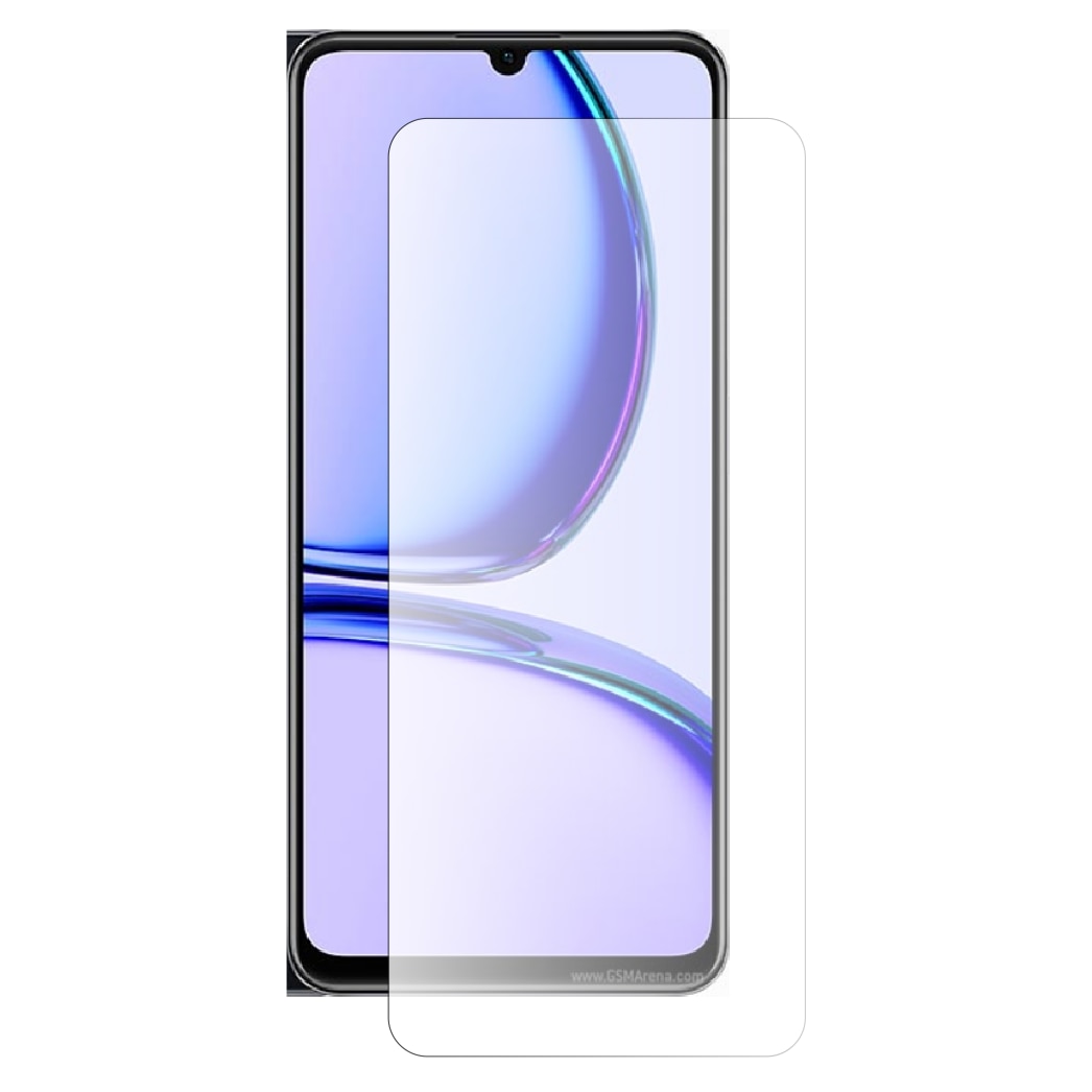 Folie Protectie Pentru Realme C53, Rezistenta 9H, Full Glue, Montare usoara, Transparenta