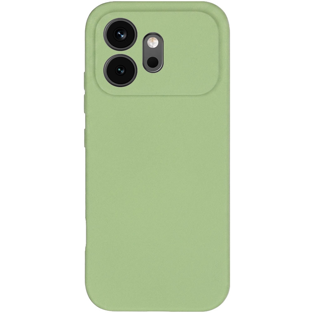 Husa pentru Honor 600, Color Shield, Interior de catifea, Suprafata aderenta, Protectie antisoc, Margini ridicate, Regular Fit, Silicon, Verde masliniu