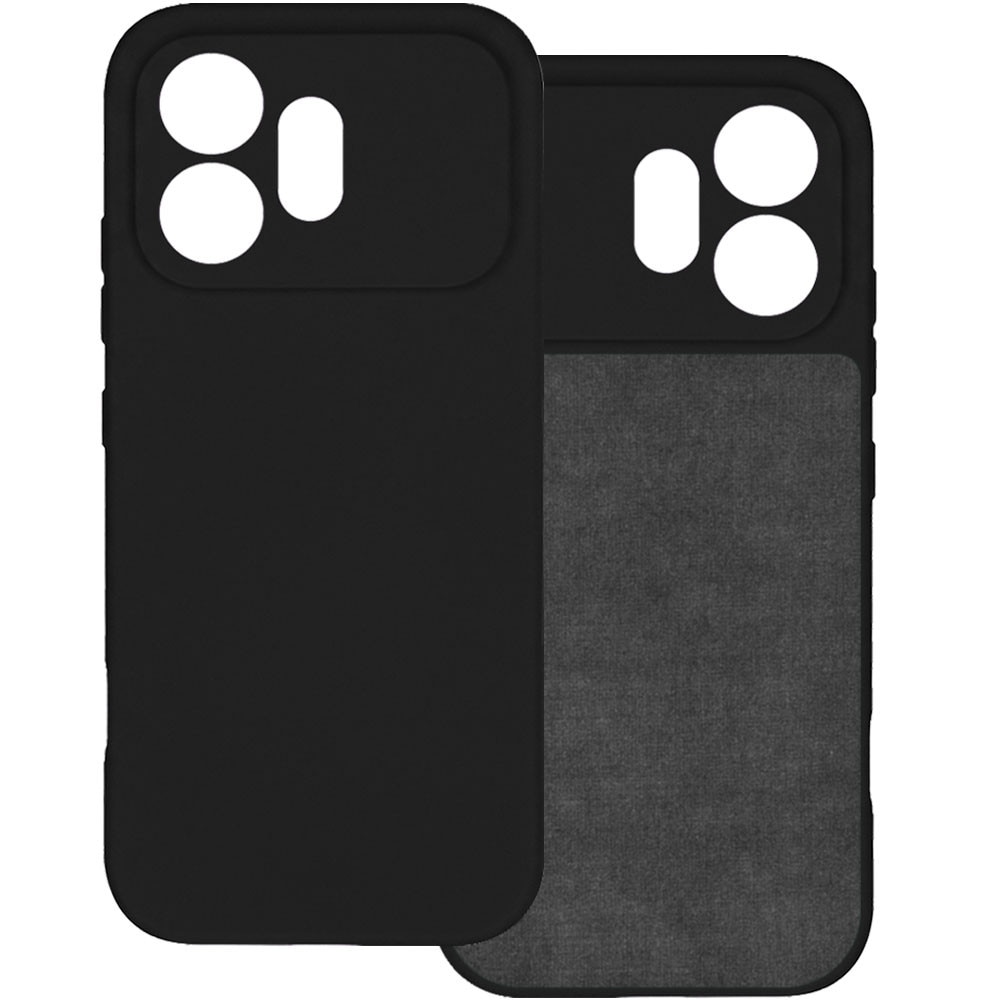 Husa pentru Honor 600, Color Shield, Interior de catifea, Suprafata aderenta, Protectie antisoc, Margini ridicate, Regular Fit, Silicon, Negru