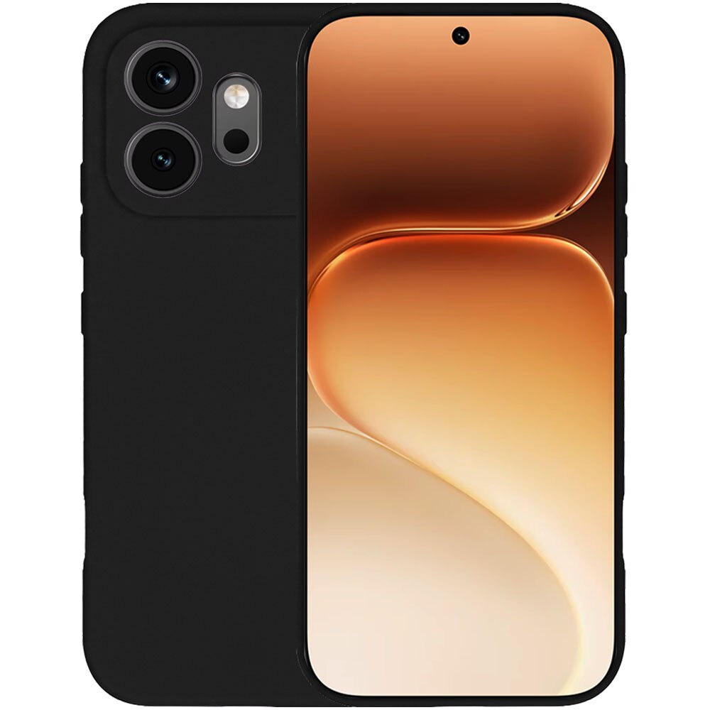 Husa pentru Honor 600, Color Shield, Interior de catifea, Suprafata aderenta, Protectie antisoc, Margini ridicate, Regular Fit, Silicon, Negru