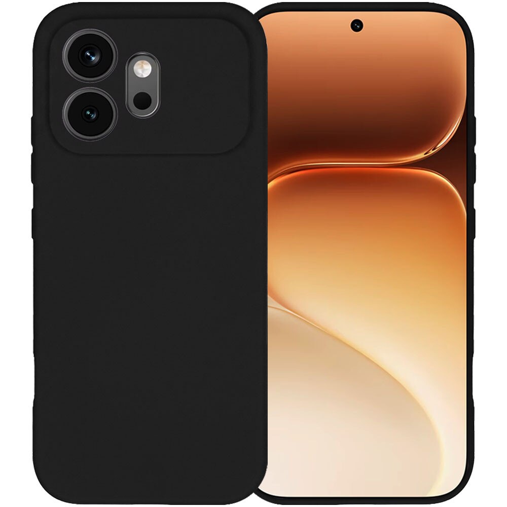 Husa pentru Honor 600, Color Shield, Interior de catifea, Suprafata aderenta, Protectie antisoc, Margini ridicate, Regular Fit, Silicon, Negru