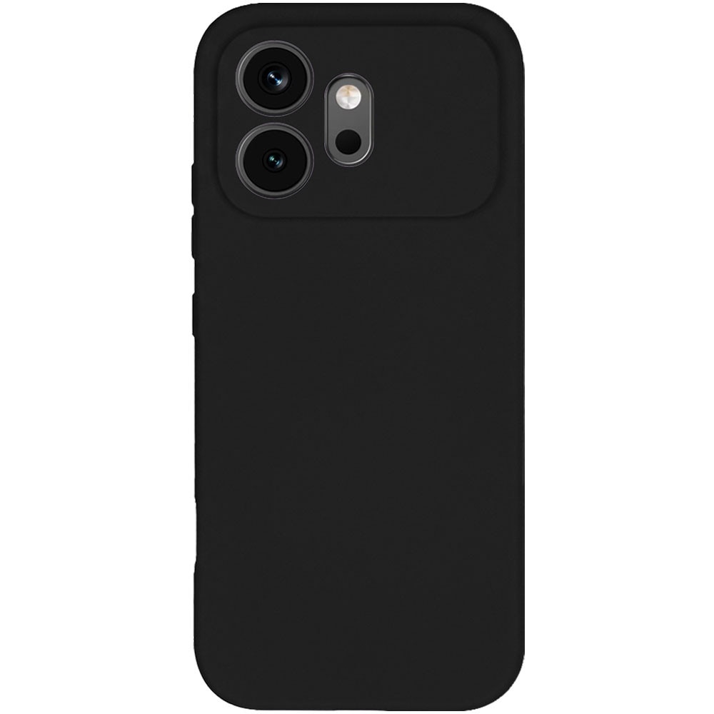 Husa pentru Honor 600, Color Shield, Interior de catifea, Suprafata aderenta, Protectie antisoc, Margini ridicate, Regular Fit, Silicon, Negru