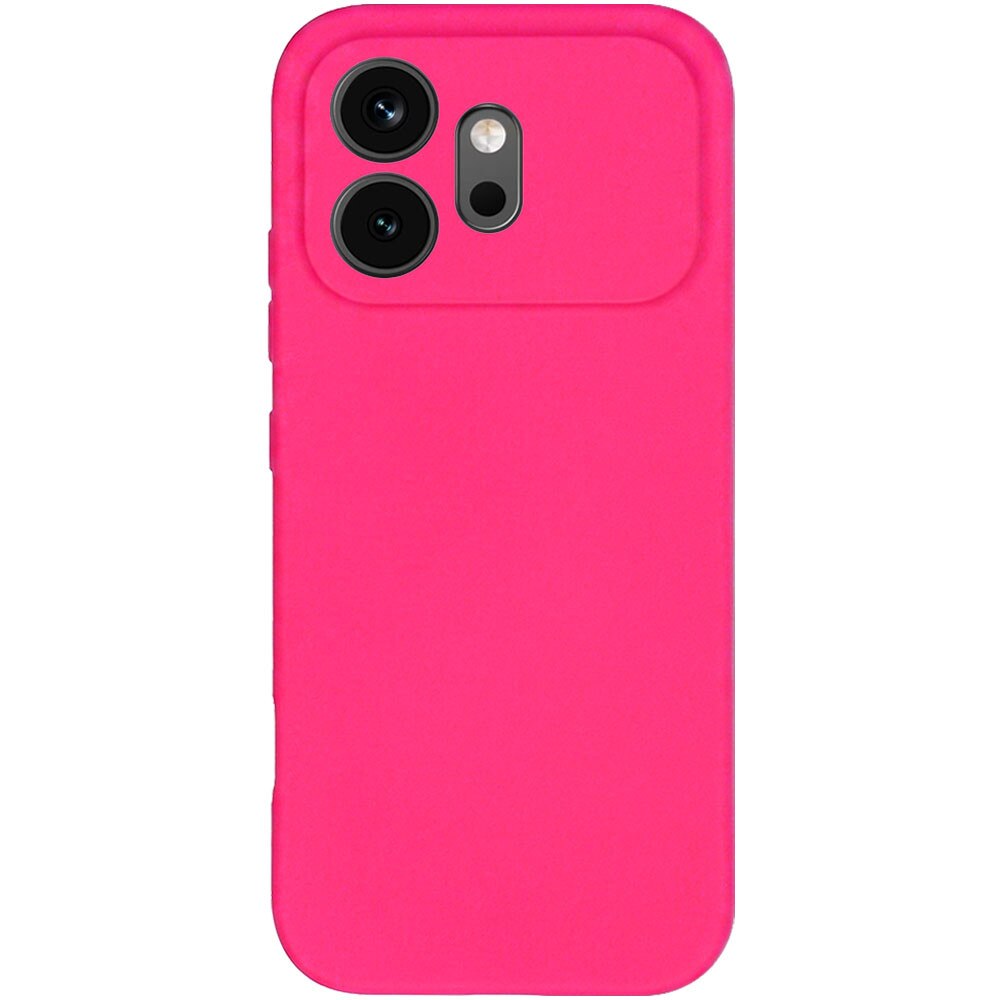 Husa pentru Honor 600, Color Shield, Interior de catifea, Suprafata aderenta, Protectie antisoc, Margini ridicate, Regular Fit, Silicon, Roz aprins